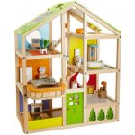 casa muñecas madera
