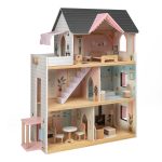 casa muñecas madera