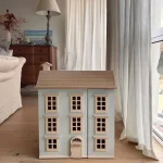 casa muñecas madera