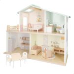 casa muñecas madera